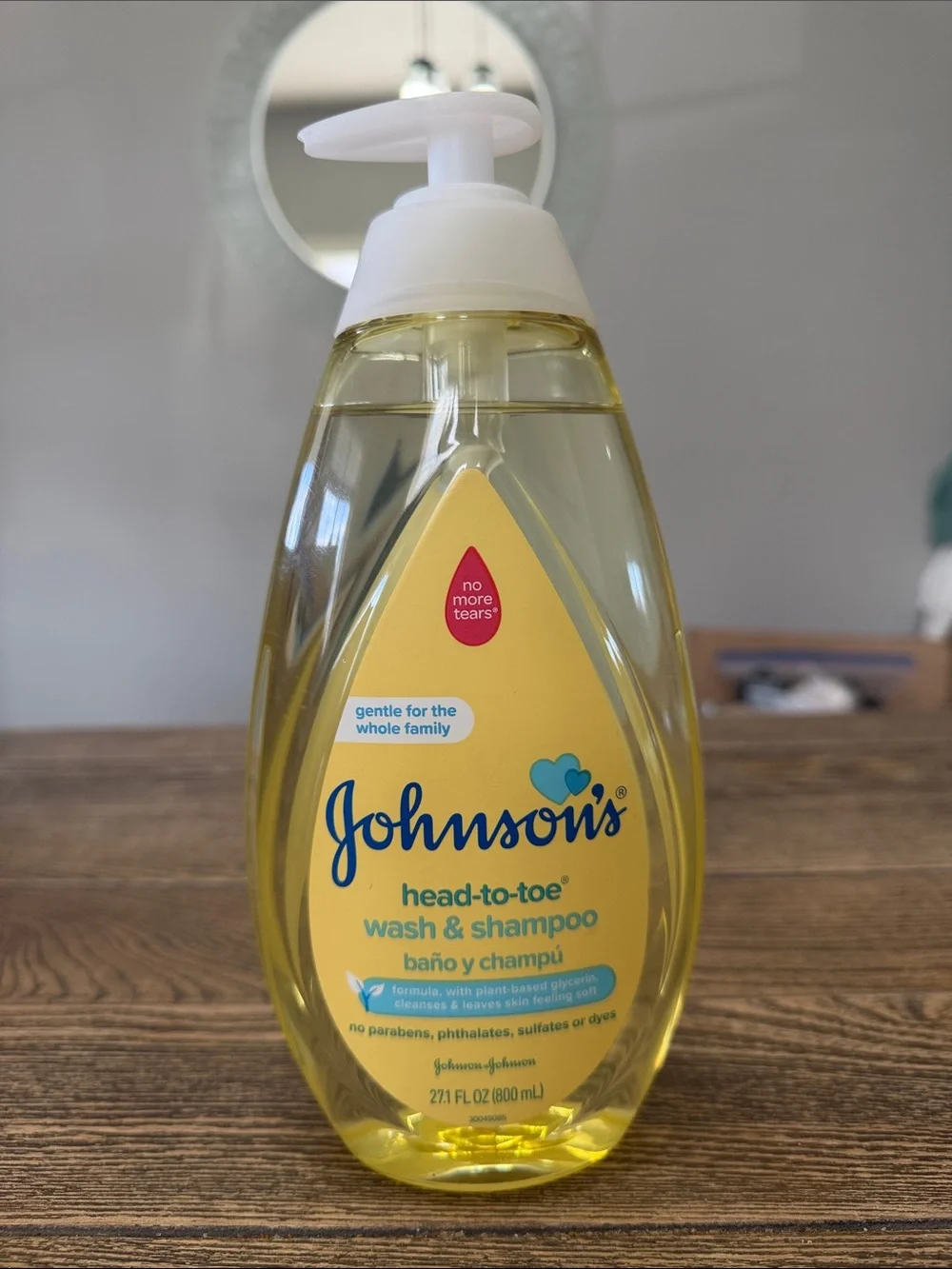 Johnson’s Head-to-Toe Baby Wash & Shampoo Gentle for the whole family